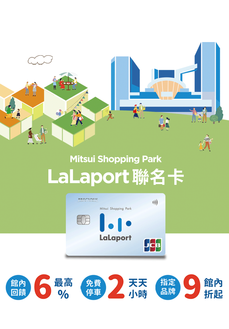 Mitsui Shopping Park LaLaport聯名卡